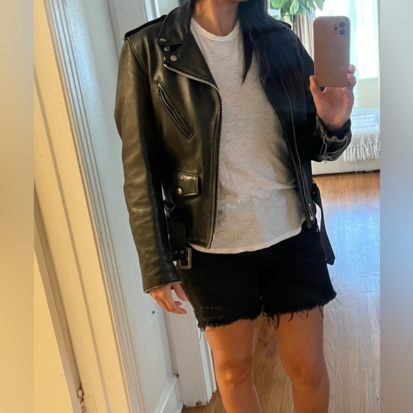 Schott NYC Perfecto 618 Steerhide motorcycle jacket size 36 USA - Picture 14 of 15